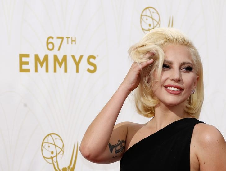 © Reuters. Lady Gaga durante premiação do Emmy em Los Angeles