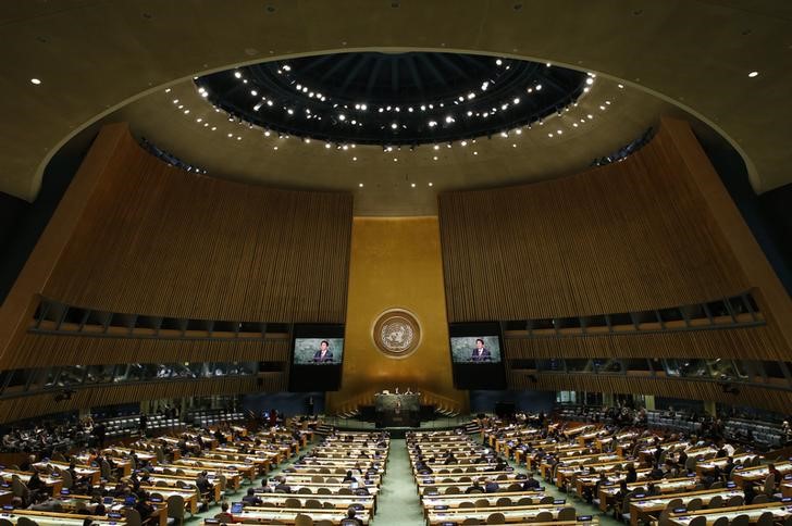 © Reuters. Assembleia-Geral da ONU, em Nova York