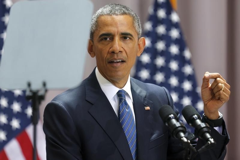 © Reuters. El Congreso de EEUU y Obama negocian este miércoles los nuevos presupuestos