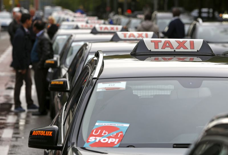 © Reuters. Uber deja de funcionar en Río de Janeiro, pendiente de una posible regulación