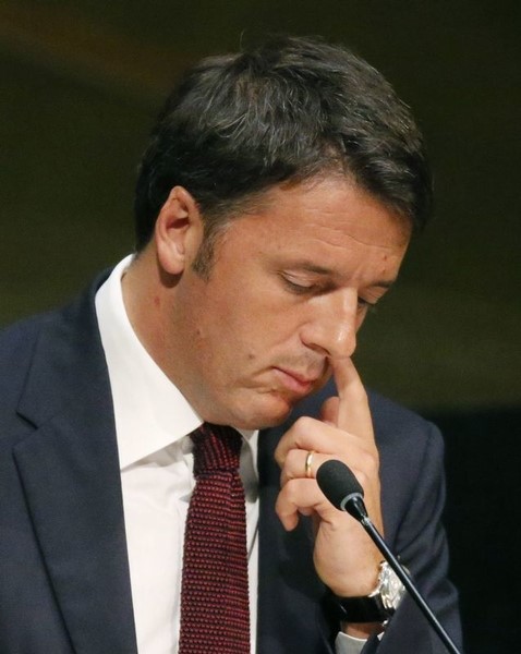 © Reuters. Il premier Matteo Renzi 