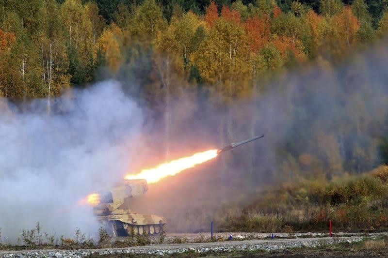 © Reuters. منظمة تقول إنها رصدت أنظمة صواريخ روسية في أوكرانيا للمرة الأولى