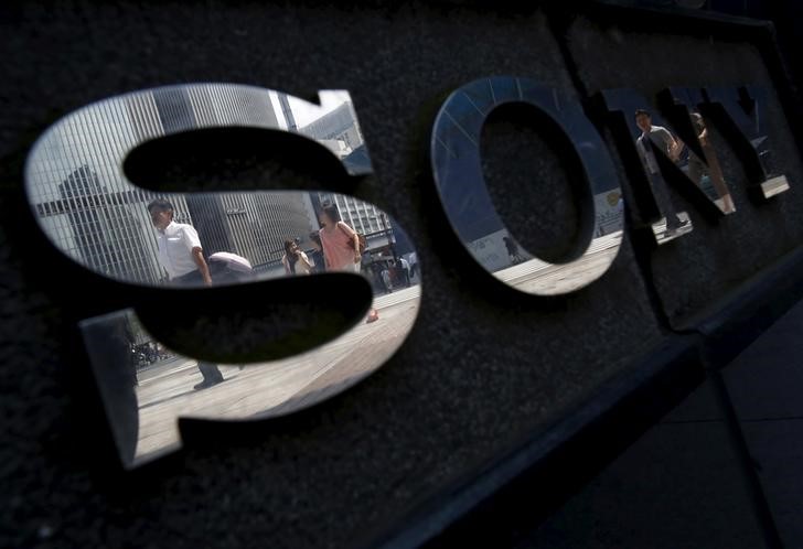 © Reuters. SONY VA SCINDER SON ACTIVITÉ DE CAPTEURS EN FORTE CROISSANCE