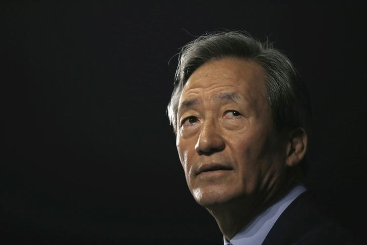 © Reuters. La FIFA quiere suspender a Chung Mong-joon, uno de sus candidatos a presidente