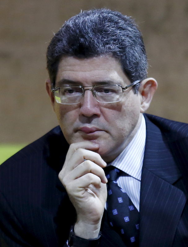 © Reuters. Ministro Joaquim Levy, no Rio de Janeiro