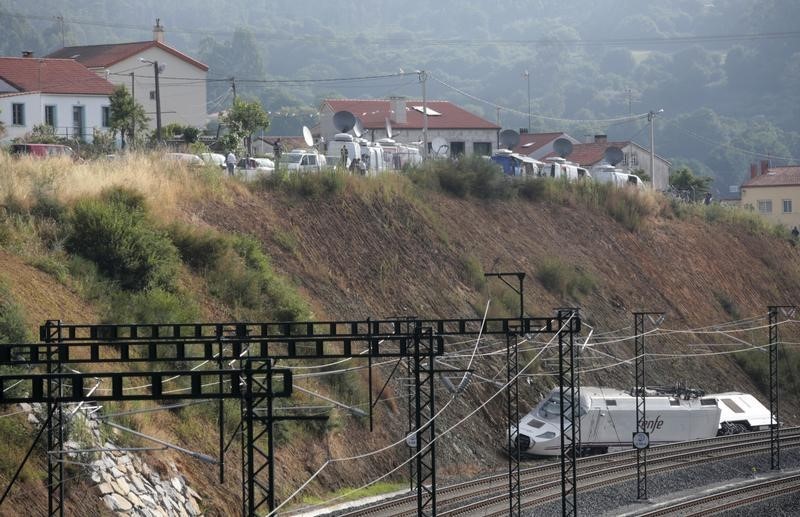 © Reuters. El maquinista del tren de Santiago, único imputado al finalizar la instrucción