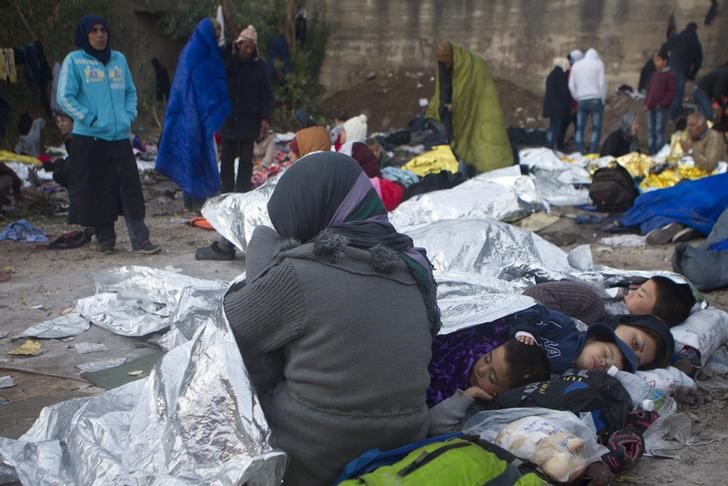 © Reuters. المنظمة الدولية للهجرة: تزايد وصول اللاجئين إلى الجزر اليونانية