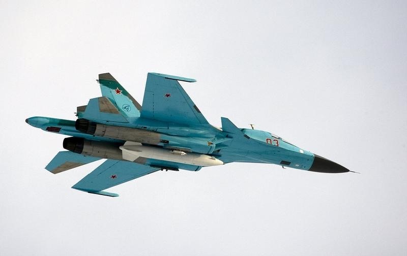 © Reuters. وكالة: روسيا تنفذ 67 طلعة وتصيب 60 هدفا في سوريا
