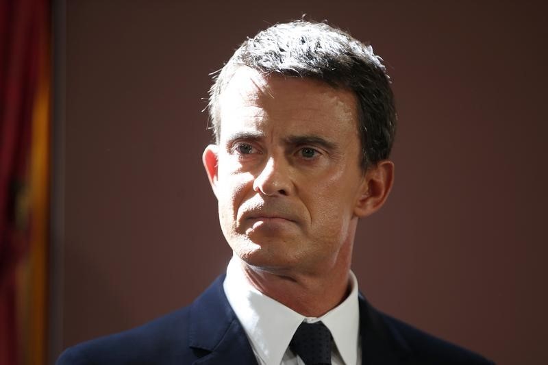 © Reuters. MANUEL VALLS EN TOURNÉE AU PROCHE-ORIENT 