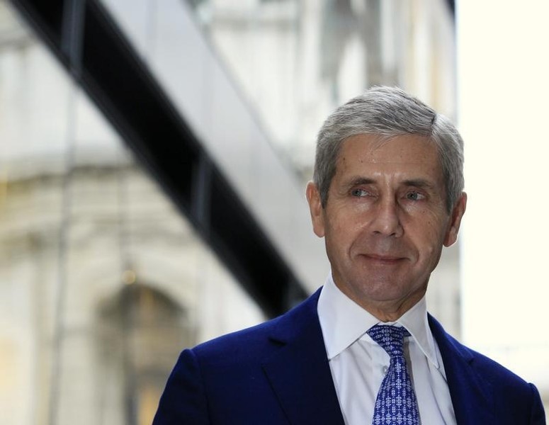 © Reuters. Stuart Rose, Chairman of Marks and Spencer, attends the opening of the One New Change shopping centre in London