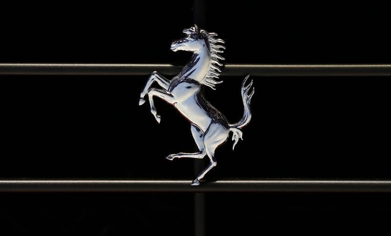 © Reuters. Il simbolo della Ferrari