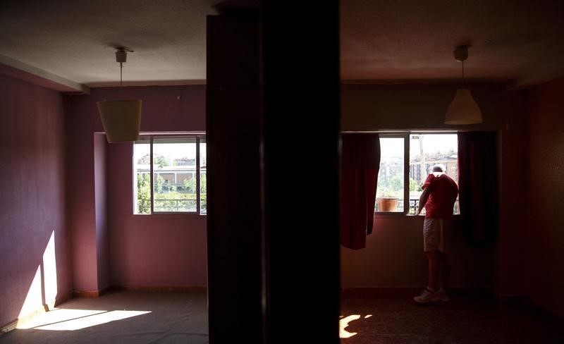 © Reuters. Las ejecuciones hipotecarias bajan, pero se mantienen los desahucios
