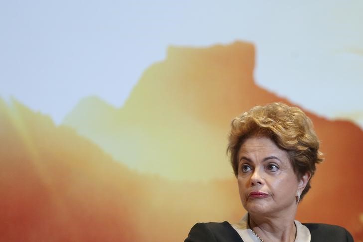 © Reuters. Presidente Dilma Rousseff durante evento em Brasília