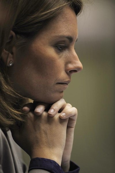 © Reuters. Arantza Quiroga dimite como presidenta del Partido Popular en el País Vasco 