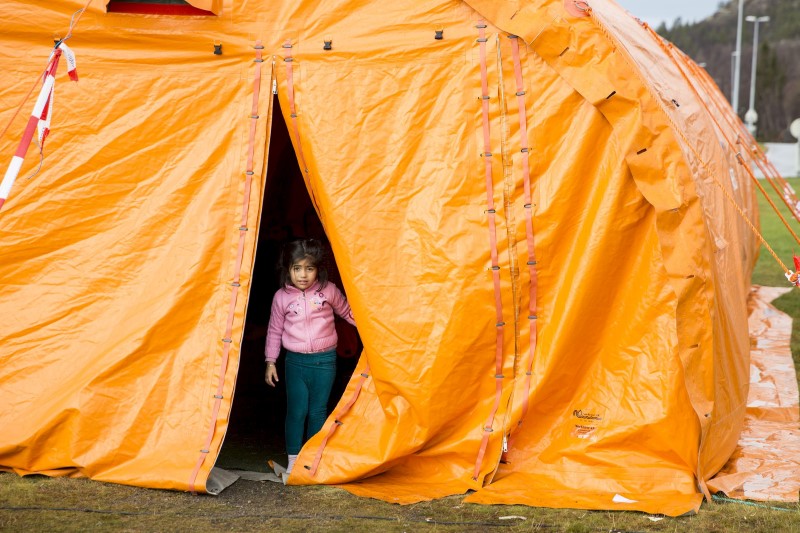 © Reuters. النرويج تسعى لإعادة بعض اللاجئين السوريين إلى روسيا