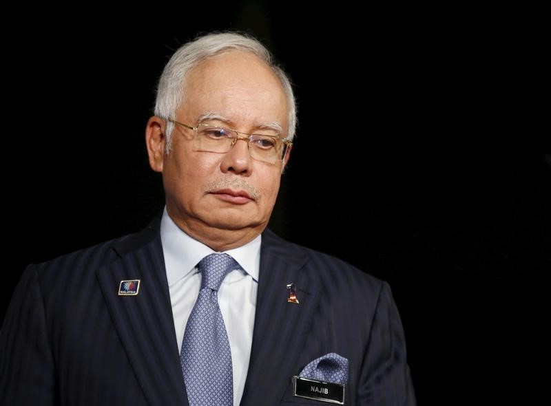 © Reuters. Malaysia's PM Najib attends the Khazanah Megatrends Forum in Kuala Lumpur