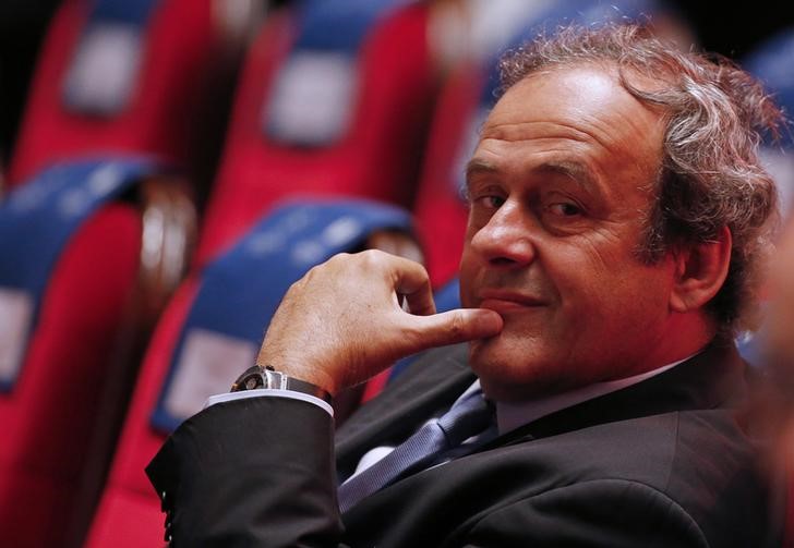 © Reuters. Presidente da Uefa, Michel Platini