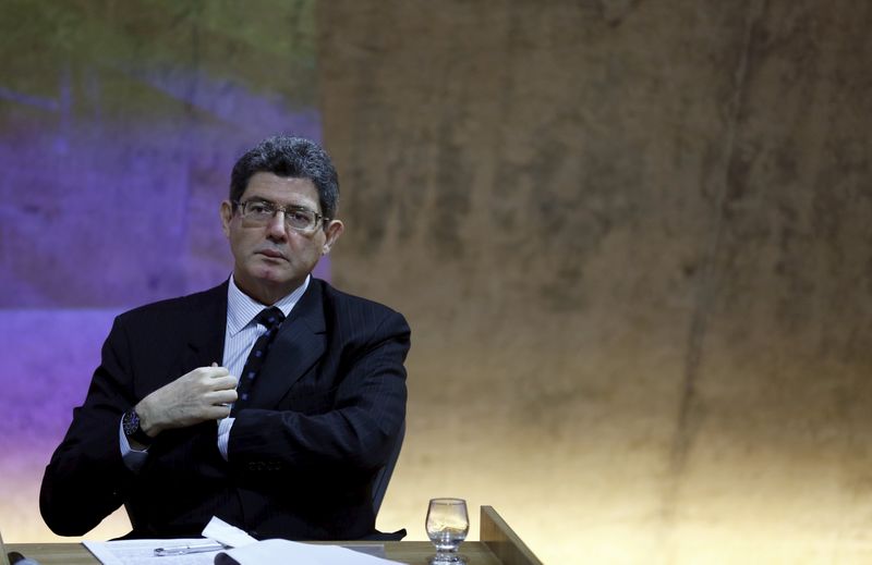 © Reuters. Ministro da Fazenda, Joaquim Levy, durante evento no Rio de Janeiro