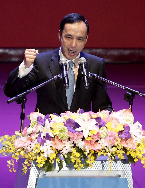 © Reuters. الحزب الحاكم في تايوان يرشح رئيسه لخوض انتخابات الرئاسة في البلاد
