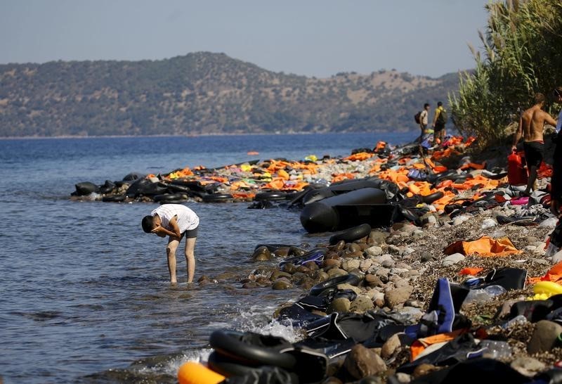 © Reuters. Al menos 16 inmigrantes mueren ahogados frente a las costas de Turquía y Grecia