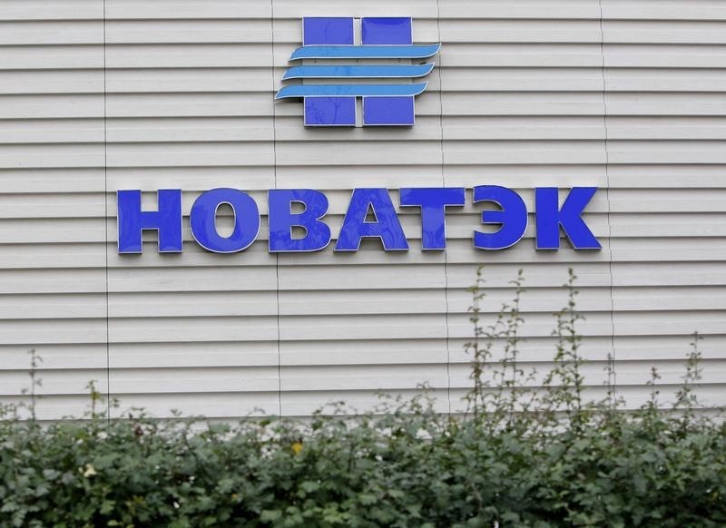 © Reuters. Офис продаж Новатэка в Москве 