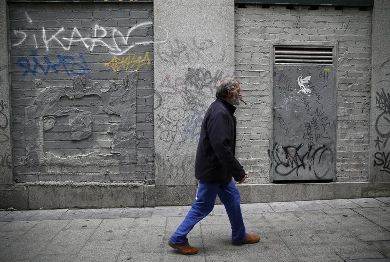 © Reuters. Los irlandeses y españoles, los más empobrecidos desde inicio de crisis