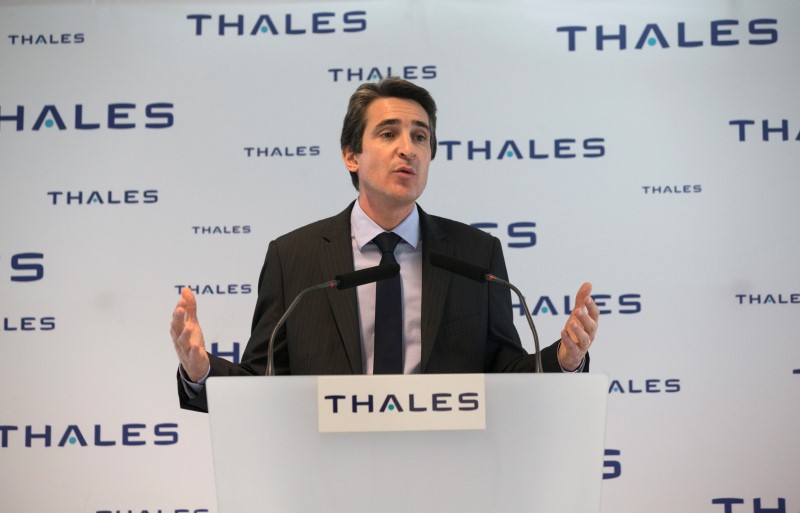 © Reuters. THALES CONFIRME TOUS SES OBJECTIFS