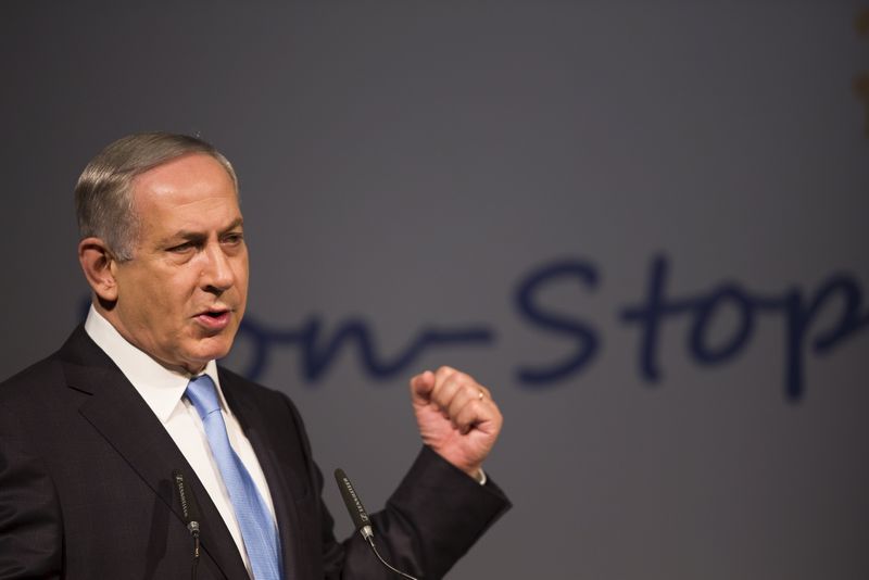 © Reuters. نتنياهو يفجر جدلا بتصريحاته عن مفتي القدس الراحل