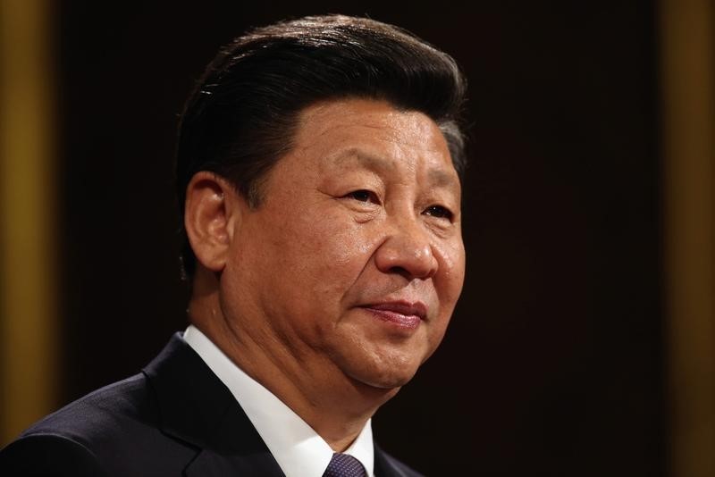 © Reuters. الرئيس الصيني يقول ان اقتصاد بلاده لن يشهد تباطؤا حادا