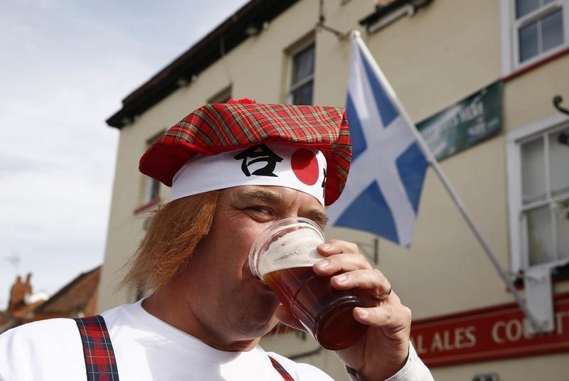 © Reuters. Scotland v Japan - IRB Rugby World Cup 2015 Pool B