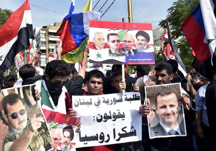 © Reuters. الأسد: "القضاء على التنظيمات الإرهابية" سيؤدي إلى حل سياسي