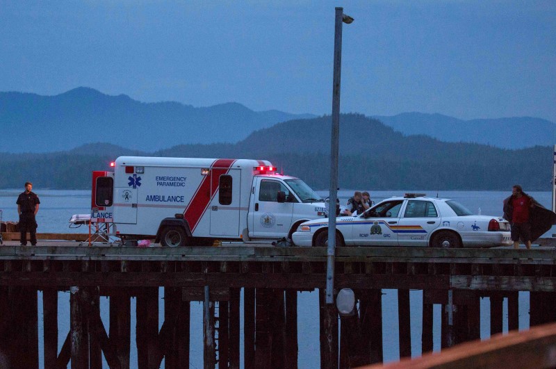 © Reuters. Cinco muertos al hundirse un barco de observación de ballenas en Canadá