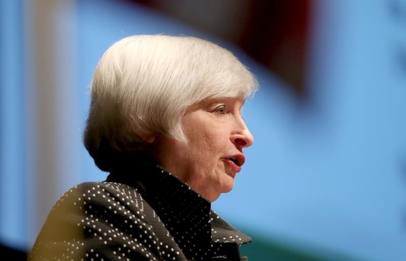 © Reuters. Yellen, constructora de consensos, debe enviar señal fuerte en reunión de Fed