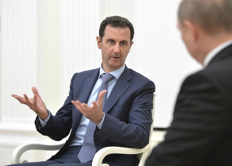 © Reuters. الرئاسة السورية: لا يمكن تنفيذ أي مبادرة إلا بعد القضاء على الإرهاب