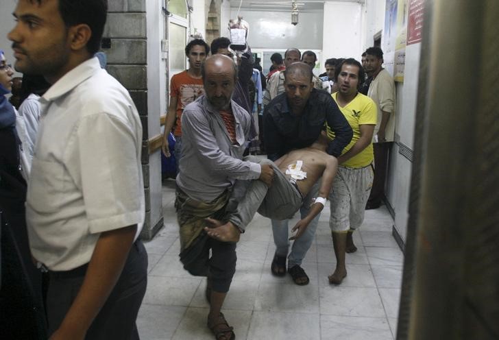 © Reuters. التحالف بقيادة السعودية ينفي قصف مستشفى في شمال اليمن