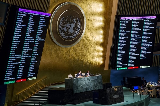 © Reuters. La ONU condena el embargo a Cuba pese a la mejora en las relaciones con EEUU