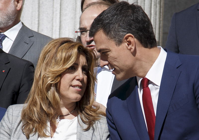 © Reuters. Renta básica y modelo territorial, claves en la reforma constitucional del PSOE
