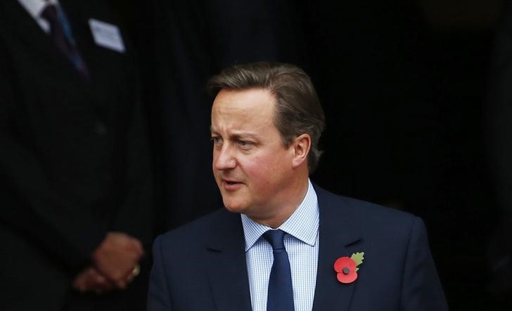 © Reuters. Británico Cameron defiende permanencia en UE, dice Noruega no es modelo a seguir