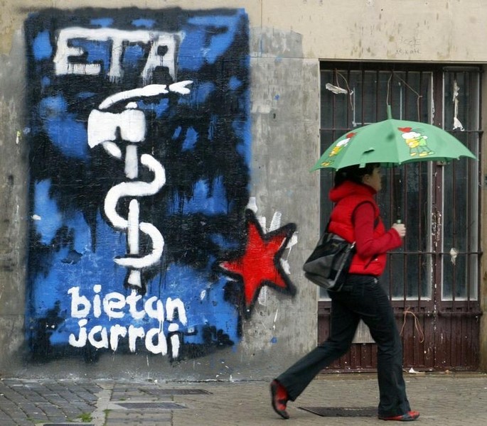 © Reuters. La Audiencia Nacional rechaza el traslado de presos de ETA al País Vasco