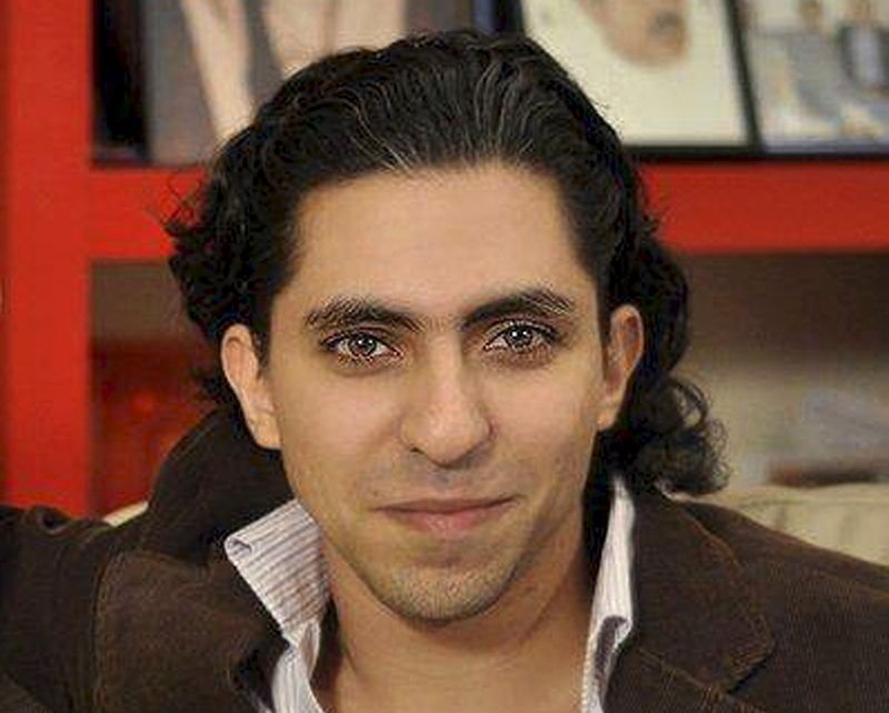 © Reuters. El bloguero saudí Raif Badawi gana el premio Sakharov de la Unión Europea