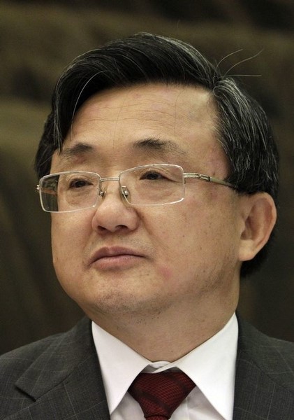 © Reuters. Chinese Ambassador to the United Nations Liu addresses a news conference at the Chinese Mission in Petit-Lancy