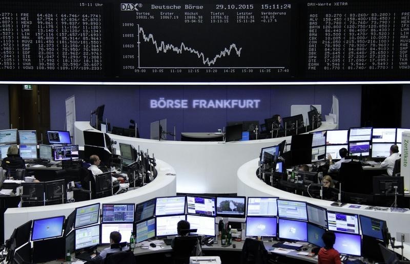 © Reuters. Las bolsas europeas suben impulsadas por Renault y Telecom Italia