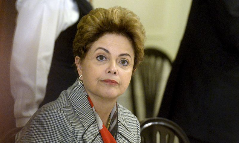 © Reuters. Presidente Dilma Rousseff durante evento na Finlândia