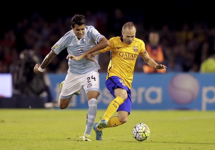 © Reuters. El Barça podrá contar con Iniesta en su visita a Getafe