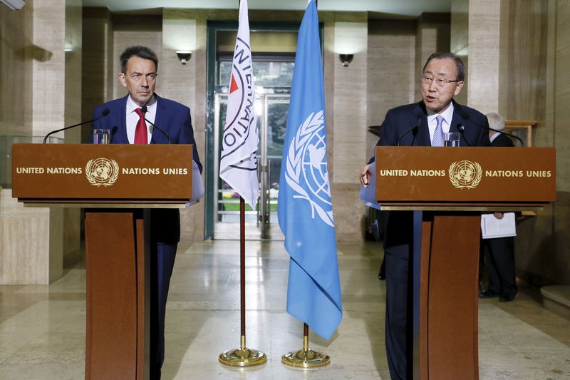 © Reuters. ONU y Cruz Roja critican a los estados por "parálisis" ante los conflictos