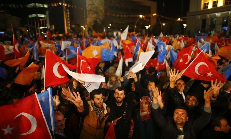 © Reuters. ألمانيا ترحب بالانتخابات السلمية في تركيا