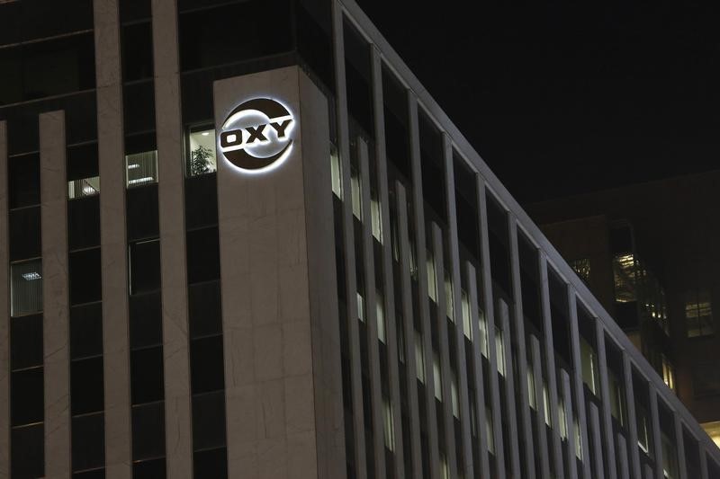 © Reuters. The Occidental Petroleum Corp headquarters in Los Angeles