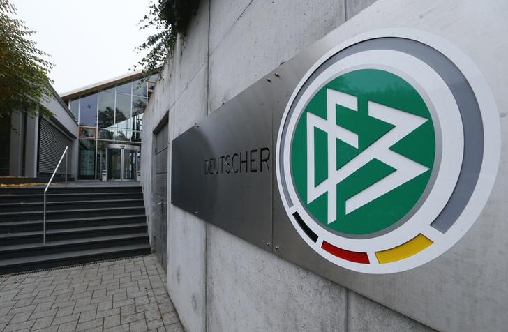 © Reuters. Sede da Associação Alemã de Futebol (DFB), em Frankfurt