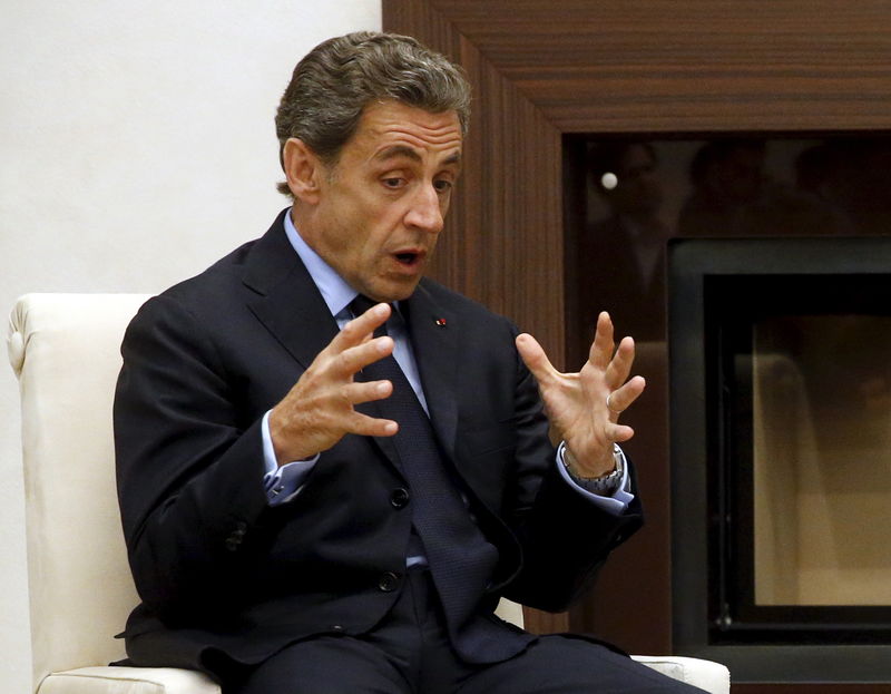 © Reuters. Sarkozy, encolerizado por verse salpicado en investigación por narcotráfico