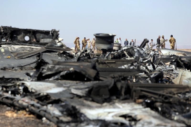 © Reuters. متشددو الدولة الإسلامية في سيناء يتمسكون بمسؤوليتهم عن اسقاط الطائرة الروسية